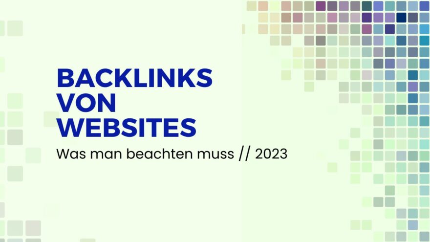 Backlinks von anderen websites